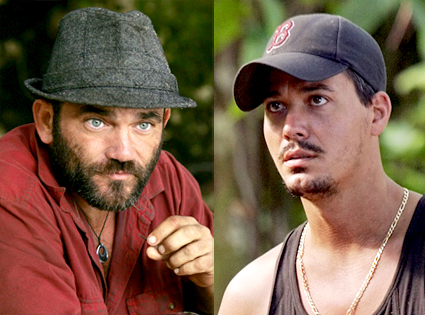 Survivor, Russell Hantz, Rob Mariano Survivor, Russell Hantz, Rob Mariano